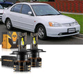 For 2000-2003 Honda Civic H4 LED Headlight Bulbs