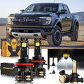 For 2000 Ford Ranger 9007 LED Headlight Bulbs