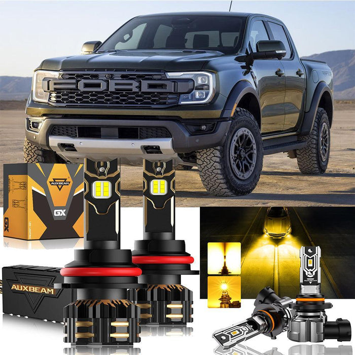 🆕High & Low Beam + Fog Light 3000K Yellow