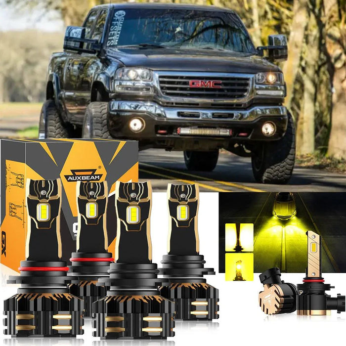 High Beam + Low Beam + Fog Light 3000K Yellow