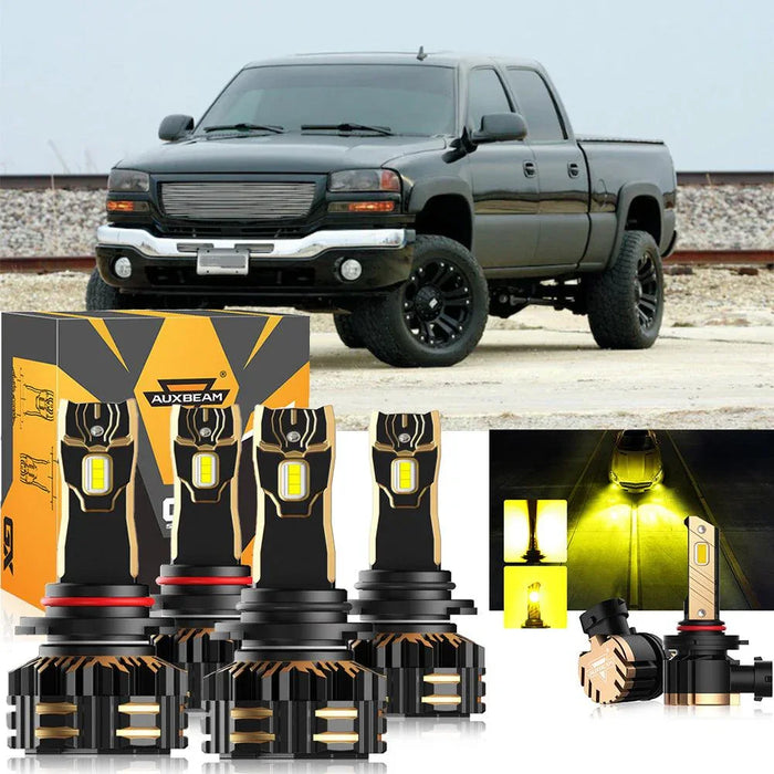 High Beam + Low Beam + Fog Light 3000K Yellow
