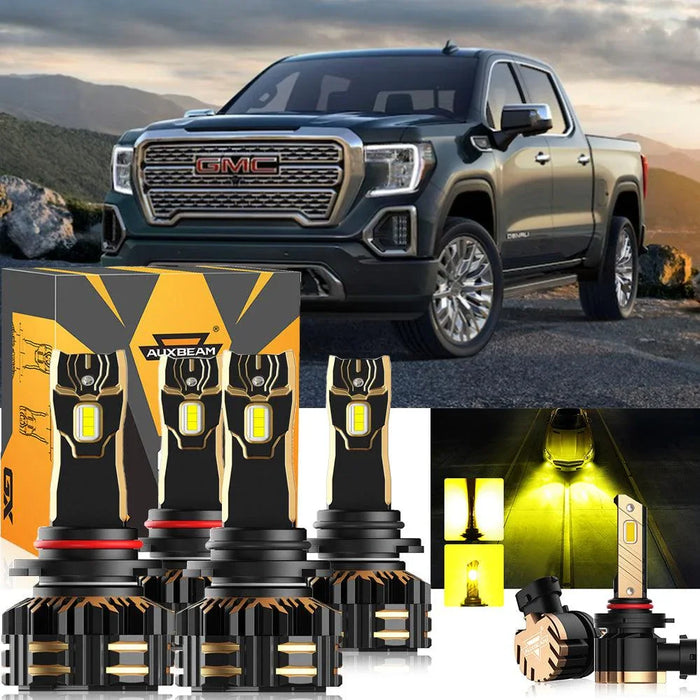 High Beam + Low Beam + Fog Light 3000K Yellow
