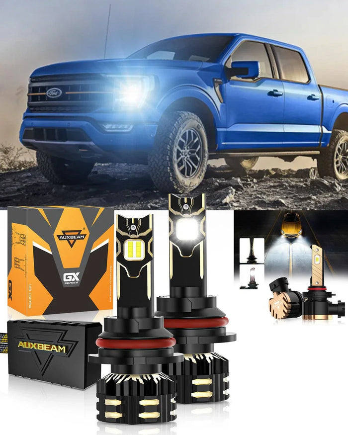 For 2004 Ford F-150 Heritage 9007 LED Headlight Bulbs