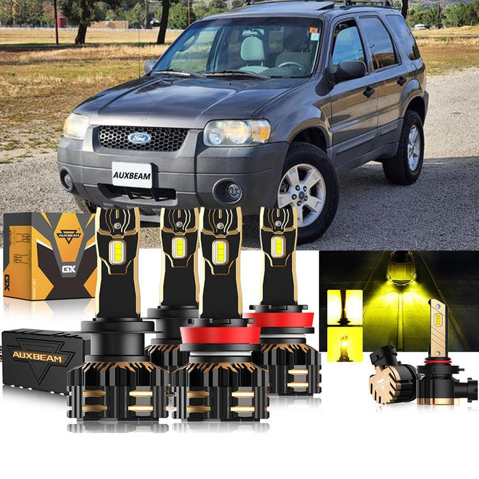 High Beam + Low Beam + Fog Light 3000K Yellow
