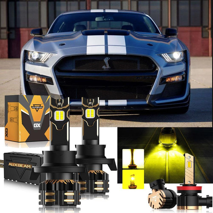 High & Low Beam + Fog Light 3000K Yellow