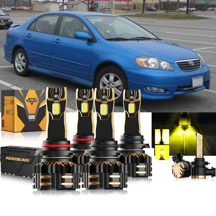 High Beam + Low Beam + Fog Light 3000K Yellow
