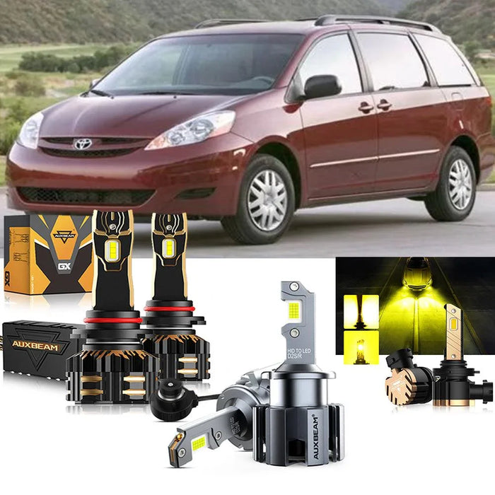 High Beam + Low Beam + Fog Light 3000K Yellow