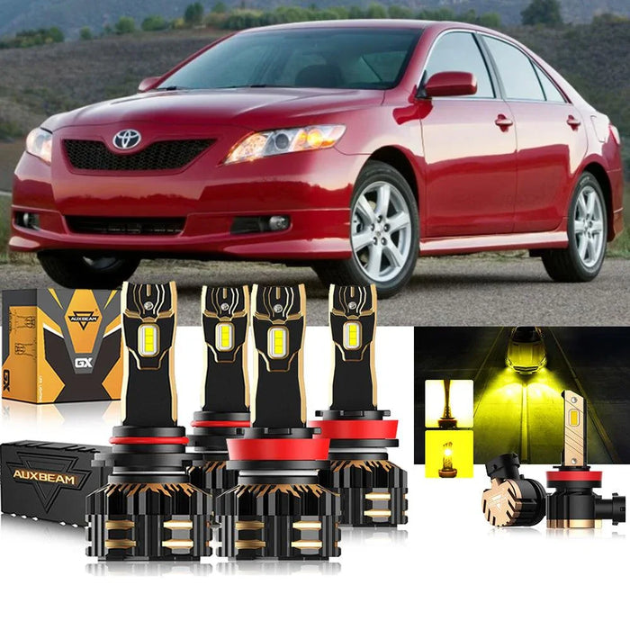 High Beam + Low Beam + Fog Light 3000K Yellow