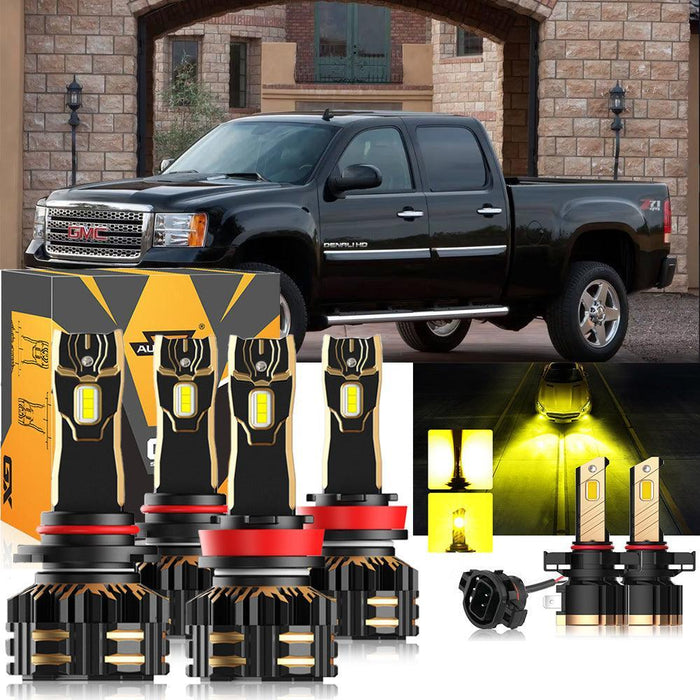 High Beam + Low Beam + Fog Light 3000K Yellow