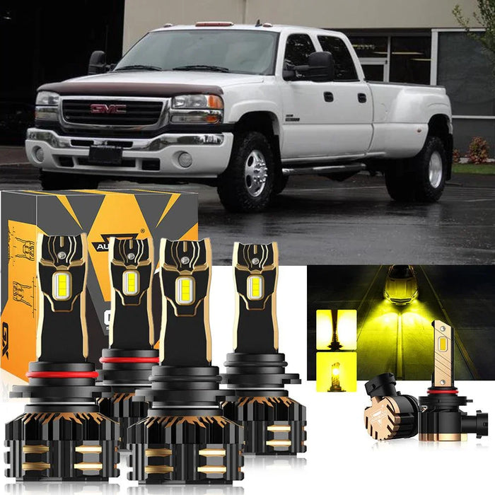 High Beam + Low Beam + Fog Light 3000K Yellow