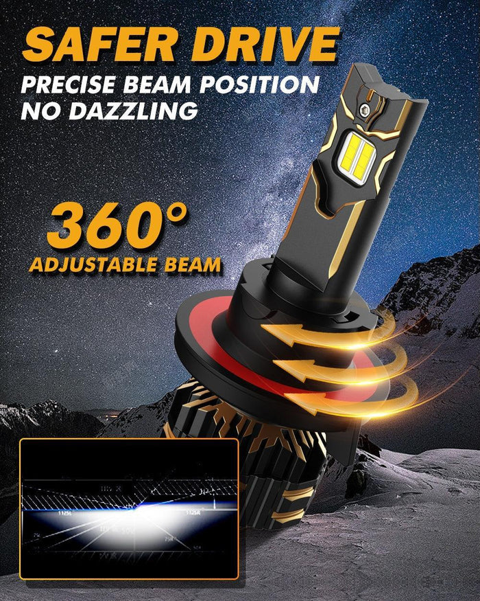 For 2008-2012 Ford Escape H13 LED Headlight Bulbs