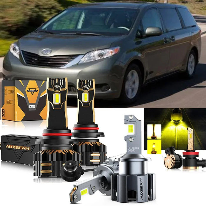 High Beam + Low Beam + Fog Light 3000K Yellow