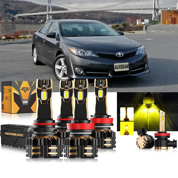 High Beam + Low Beam + Fog Light 3000K Yellow
