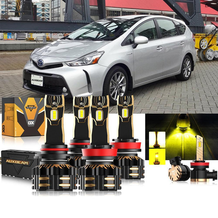 High Beam + Low Beam + Fog Light 3000K Yellow