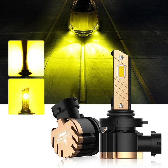 9006 Front Fog Light 3000K Yellow (with projector-type headlights)