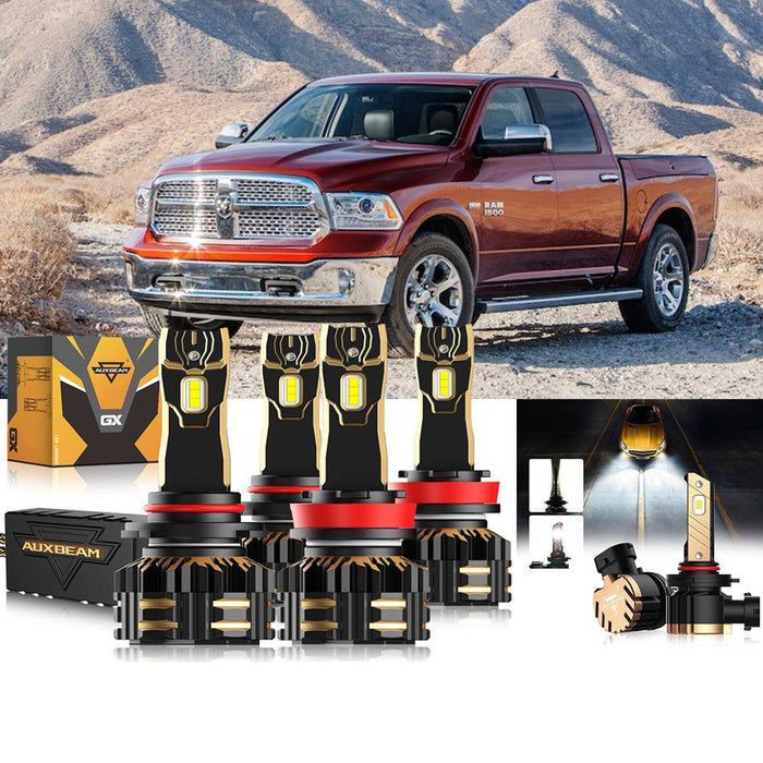 High Beam + Low Beam (without projector-type headlights) + Fog Light 6500K White (without projector-type headlights）