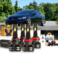 High Beam + Low Beam + Fog Light 6500K White (Coupe)