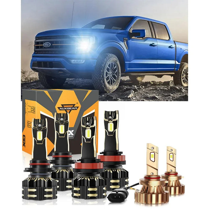 🔥High Beam + Low Beam + Fog Light 6500K White