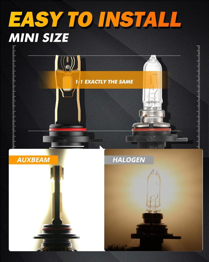 For 2015 GMC Sierra 3500 HD 9012 LED Headlight Bulbs