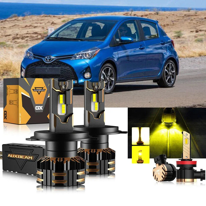High Beam + Low Beam + Fog Light 3000K Yellow