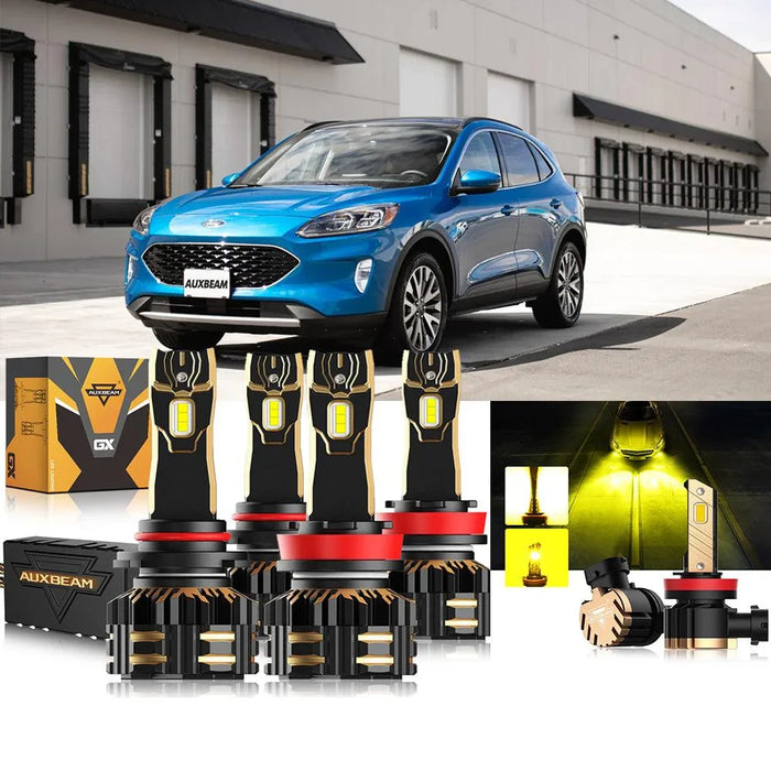 High Beam + Low Beam + Fog Light 3000K Yellow