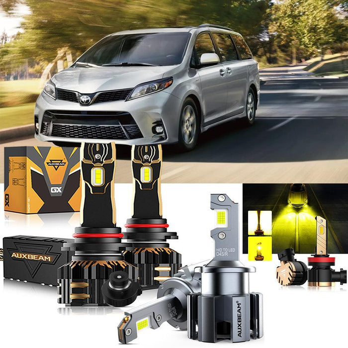 High Beam + Low Beam + Fog Light 3000K Yellow