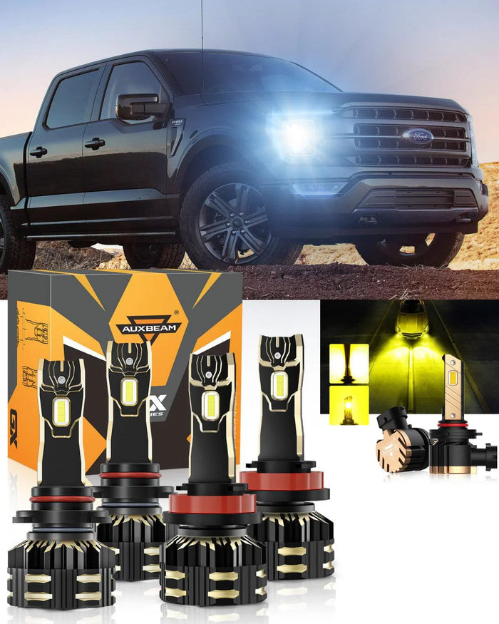High+Low Beam+Fog Light 3000K Yellow