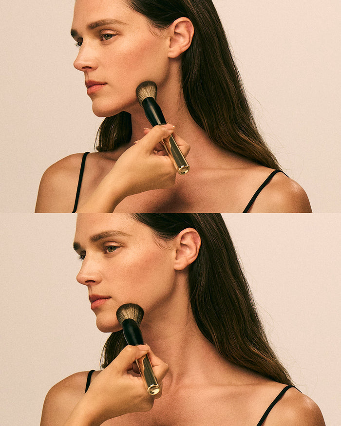 foundation brush for easy application