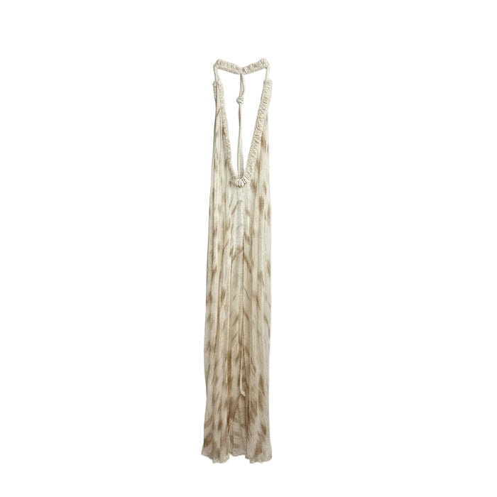 Fringe Halter Cover-up