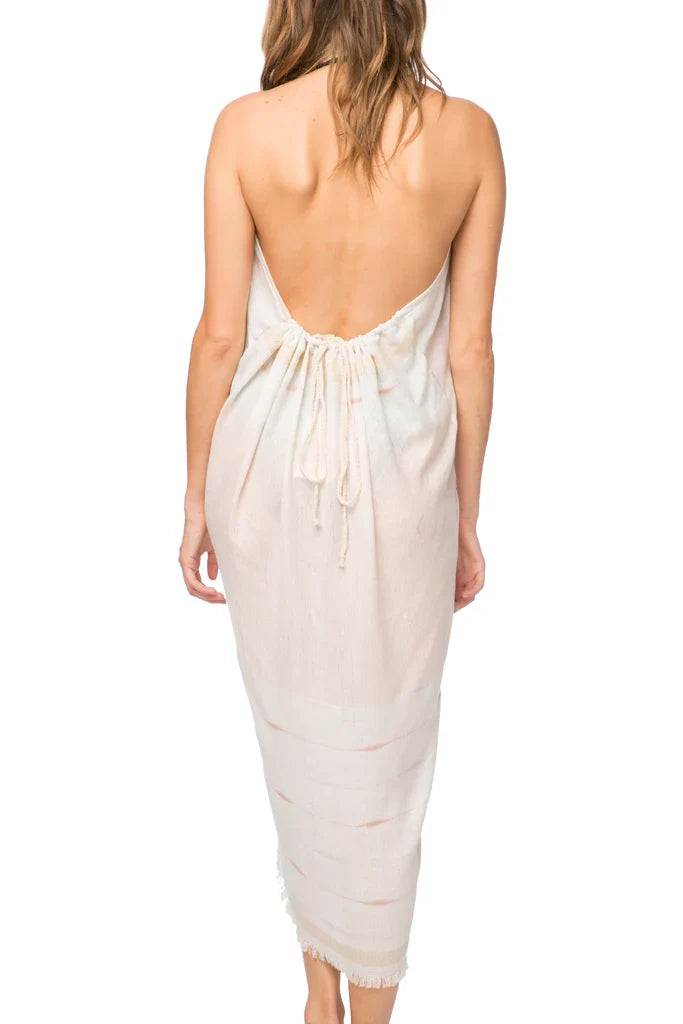 Fringe Halter Cover-up