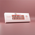 Full Cover Ombre Nail Tips - Coffin Nude 1N