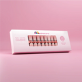 Full Cover Ombre Nail Tips - Square Pink 2P