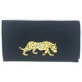 Garland Bag Ruth Clutch  - Dupioni Silk with Leopard Clasp