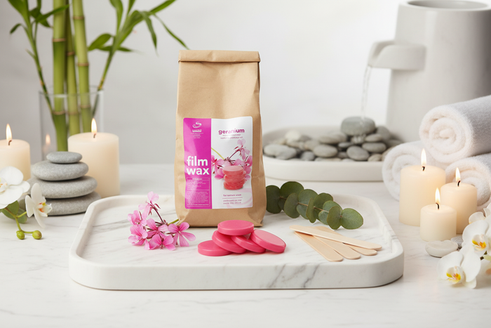 Geranium Film Wax Disc 1Kg Luxury Spa