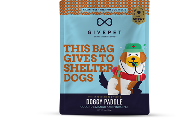 Doggy Paddle Soft Chewy Trainers - 6 oz.