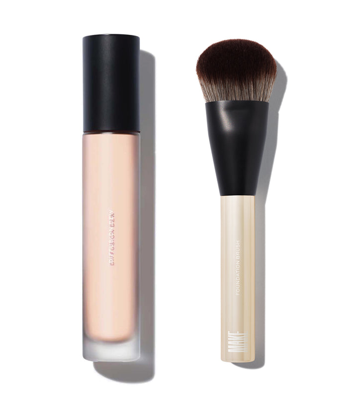 diffusion dew skin tint and foundation brush