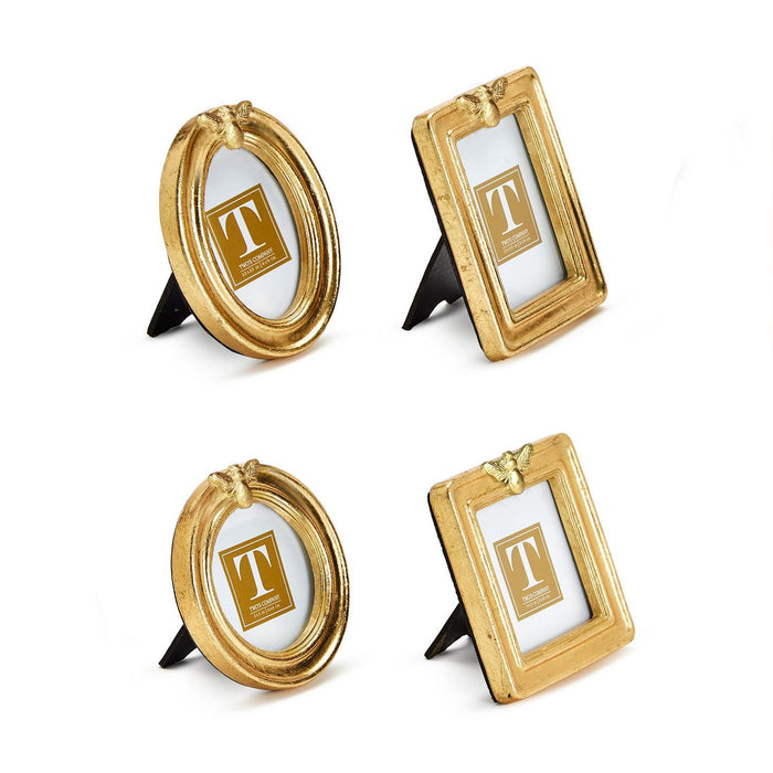 Golden Bee Gold Leaf photo Frame - (four variants)