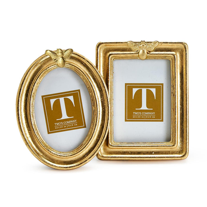 Golden Bee Gold Leaf photo Frame - (four variants)