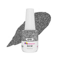 <img scr = “ GP401 Milky Way.jpeg” alt = “Black And White Speckled gel polish colour by the brand Maskscara”>