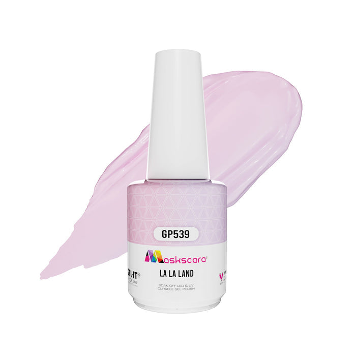 <img scr = “ GP539 La La Land.jpeg” alt = “Pastel Blue To Mint Colour Changing Gel gel polish colour by the brand Maskscara”>