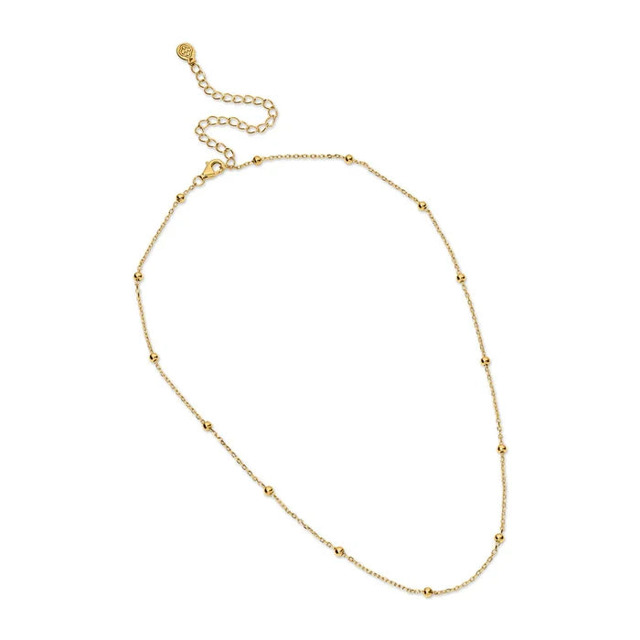 Gracewear Beaded Choker - Gold Vermeil