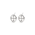 Gracewear Shield Post Earrings  - Gold or Silver