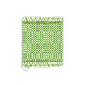 Green Swirls with Lattice Pattern Table Runner