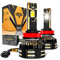 GX-ULTRA Series 40000LM 240W LED Headlight Bulbs 6500K Cool White