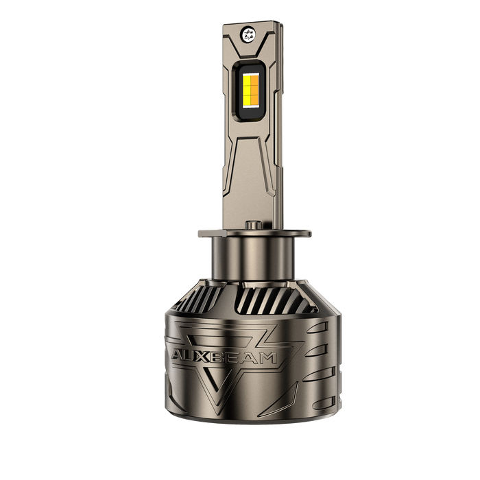 🆕H1 LED Bulb Fog Light/Low Beam Lighs 120W 25000LM CT60 Series, with App Control Via Bluetooth & Dual Color Switchback – Cost-Effective Choice | 2 Bulbs