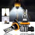 🆕H11 H9 H8 H16JP LED FOG Light/DRL Bulbs 50W 10000LM 6500K Cool White Q5 Series | 2 Bulbs