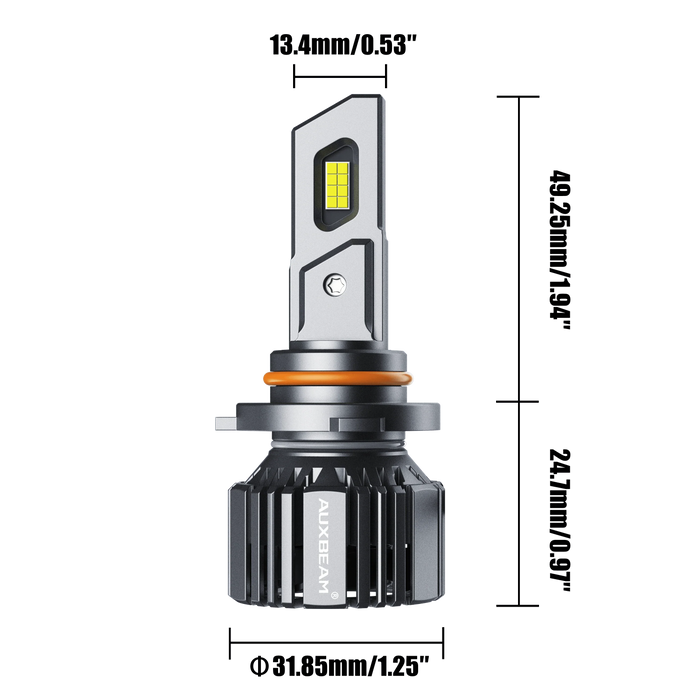 H11+H11 LED Headlight Bulbs 90W 20000LM F15 Series 20% Smaller Size 6500K Cool White | 4 Bulbs