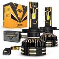 🆕H4 LED Headlight Bulbs 190W 35000LM GX-PRO Series 6500K Cool White | 2 Bulbs
