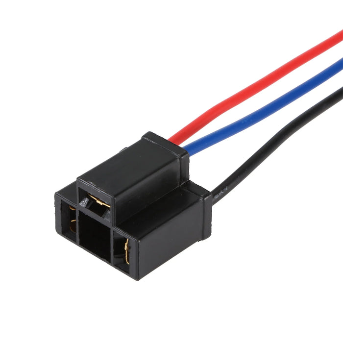 H4 LED HEADLIGHT SOCKET FEMALE ADAPTER WIRING HARNESS CONNECTOR FOR HEADLIGHT/FOG LIGHT 2PCS/SET