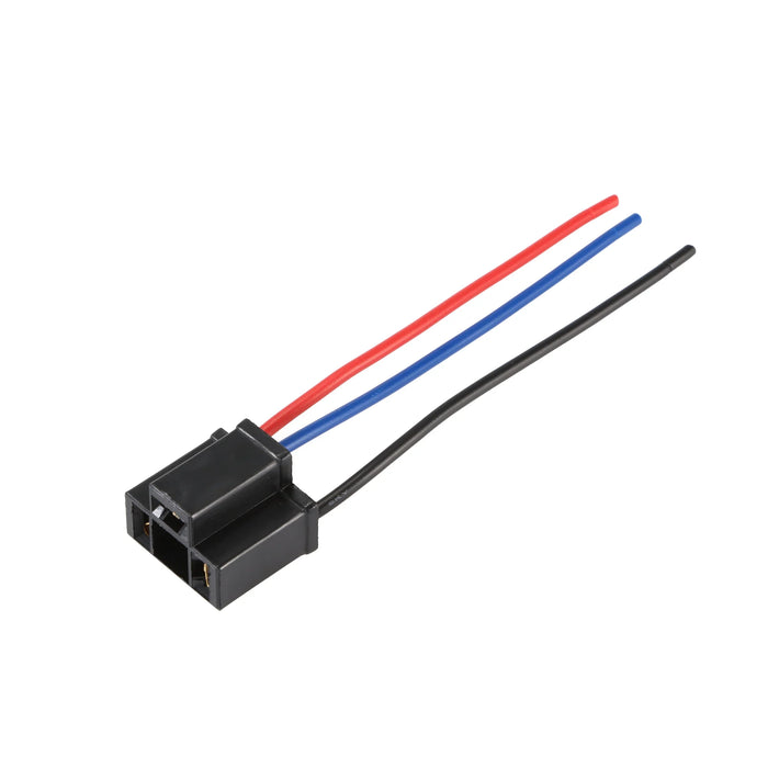 H4 LED HEADLIGHT SOCKET FEMALE ADAPTER WIRING HARNESS CONNECTOR FOR HEADLIGHT/FOG LIGHT 2PCS/SET